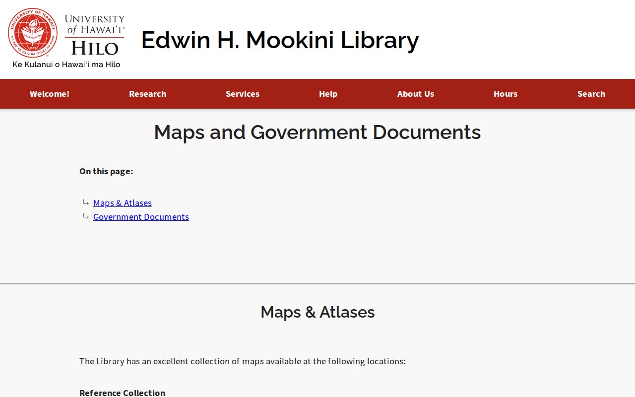 Hawaii County previous residents maps and government records guide